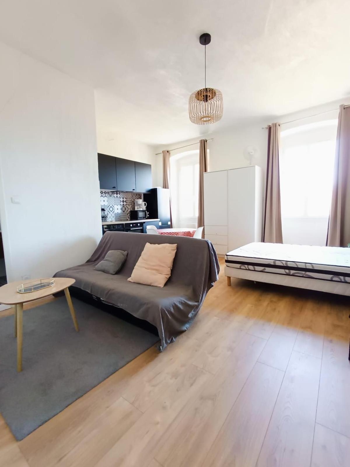 Magnifique Grand 30M2 Refait A Neuf En 2025 Lumineux 4 Couchages Hyper Centre Corte 13 Cours Paoli Wifi Tv Lave Linge Kültér fotó